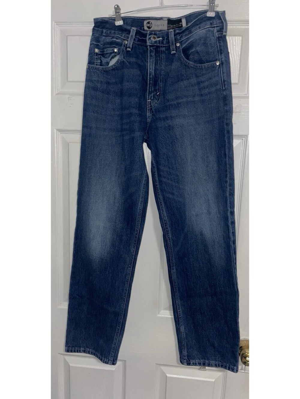 Levi's SilverTab Loose Straight Blue Denim Jeans Men